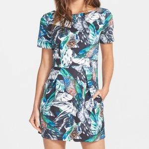 French Connection Print Sheath Dress, Size 4